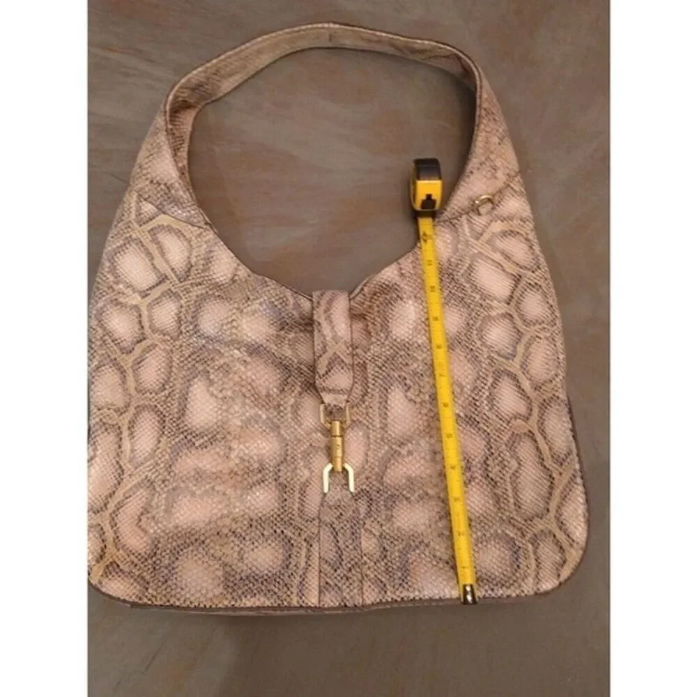 G.I.L.I. got it love it snakeskin leather Bag Medium Hobo